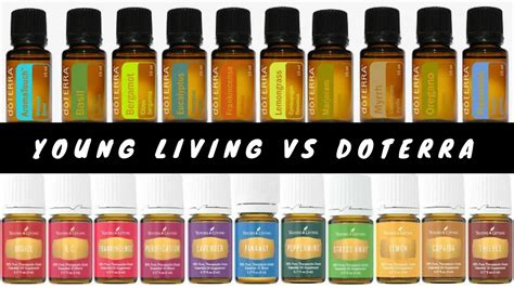 young living öle|Young Living vs. Doterra: A Detailed Comparison Chart